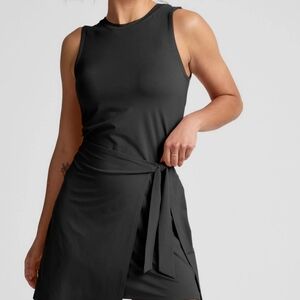 Beyond Yoga Meet Up Mini Dress NWT black Medium